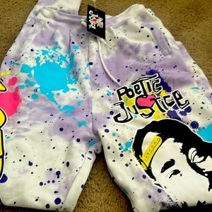 Poetic Justice Tupac sweatpants size NEW
